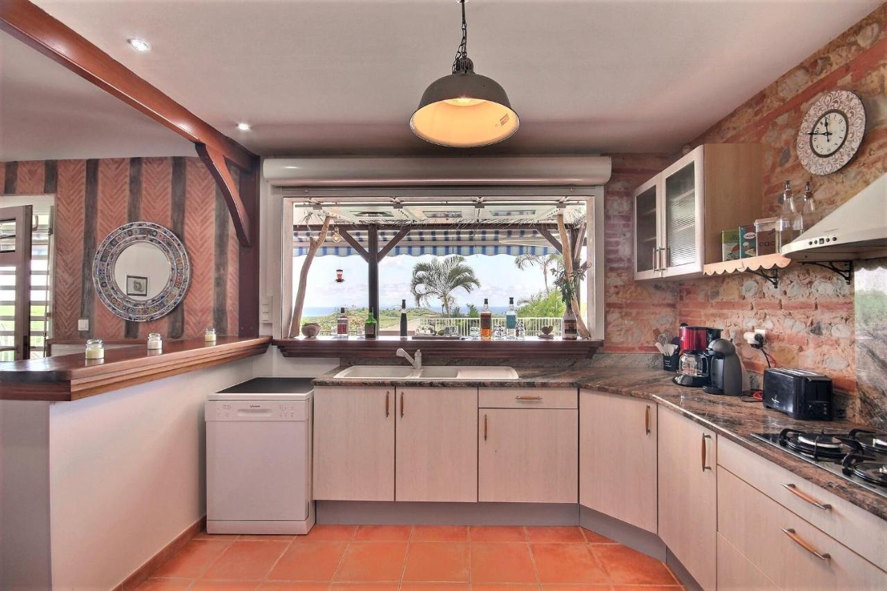 Villa Carib Turquoise : 4 Ch, Grande Piscine, Vue Sur Sainte-Lucie Riviere-Salee Exterior foto