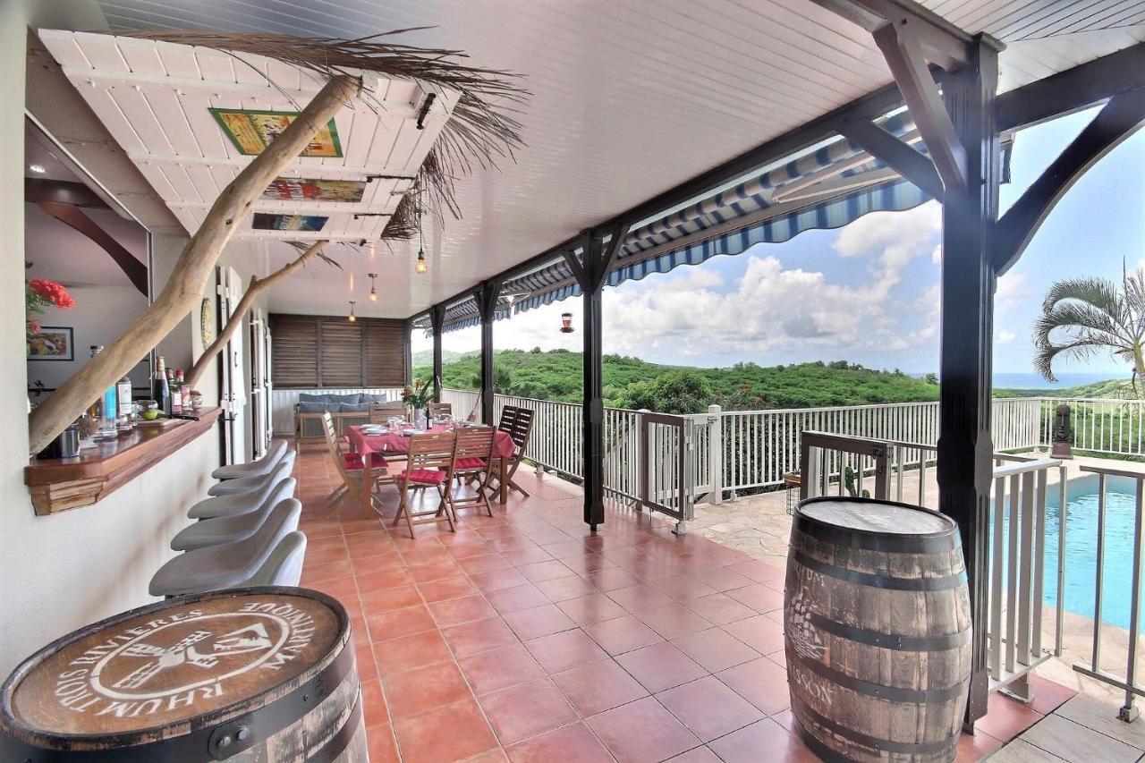 Villa Carib Turquoise : 4 Ch, Grande Piscine, Vue Sur Sainte-Lucie Riviere-Salee Exterior foto